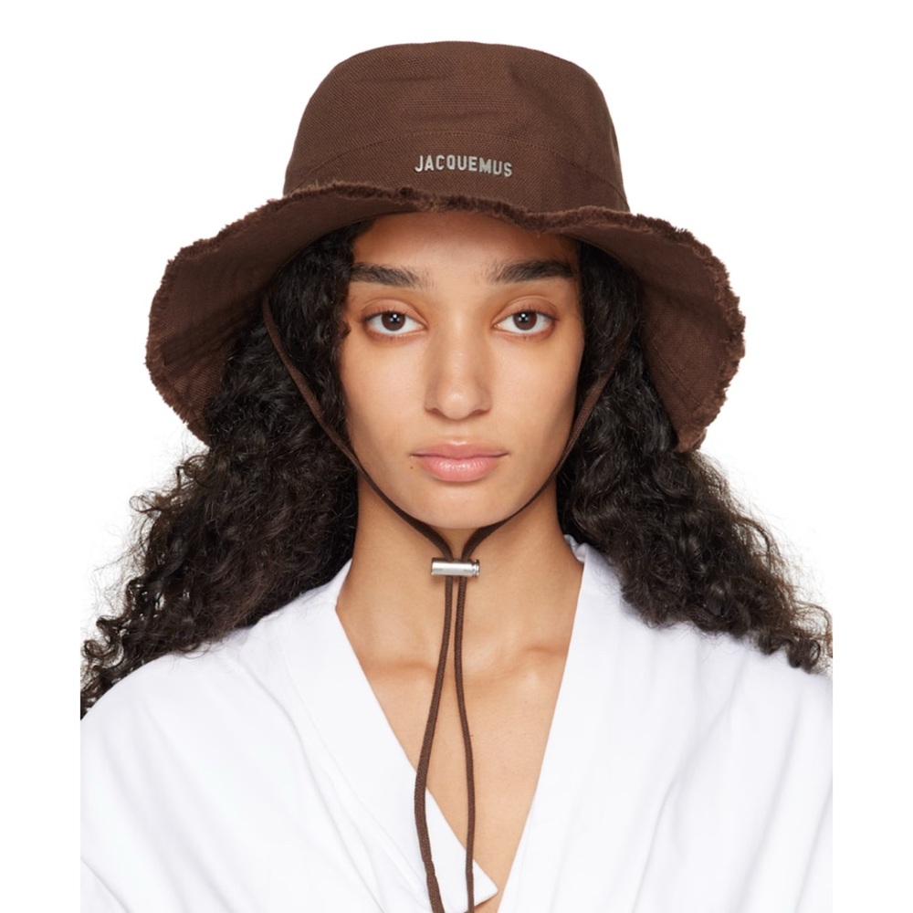 Jacquemus Brown Bucket Hat